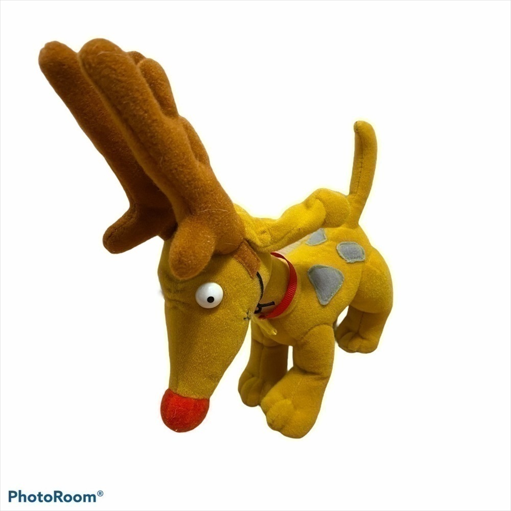 Vintage Rugrats Spike Plush Dog 90s Kids Toy